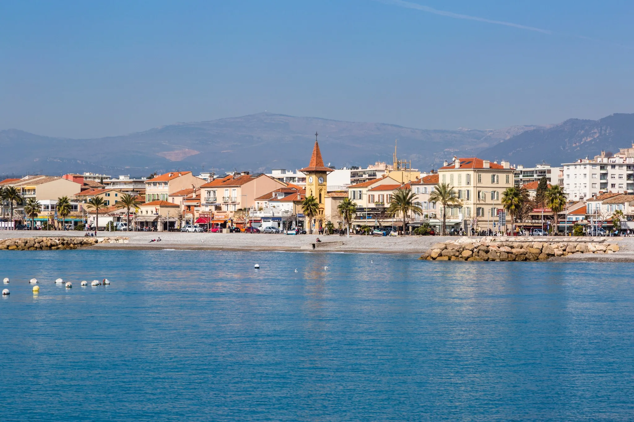 Vue de Cagnes-sur-Mer (Côte d’Azur)